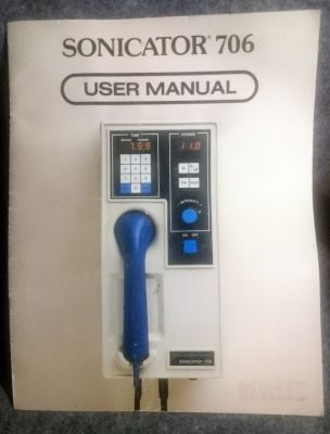 Sonicator 730 user manual
